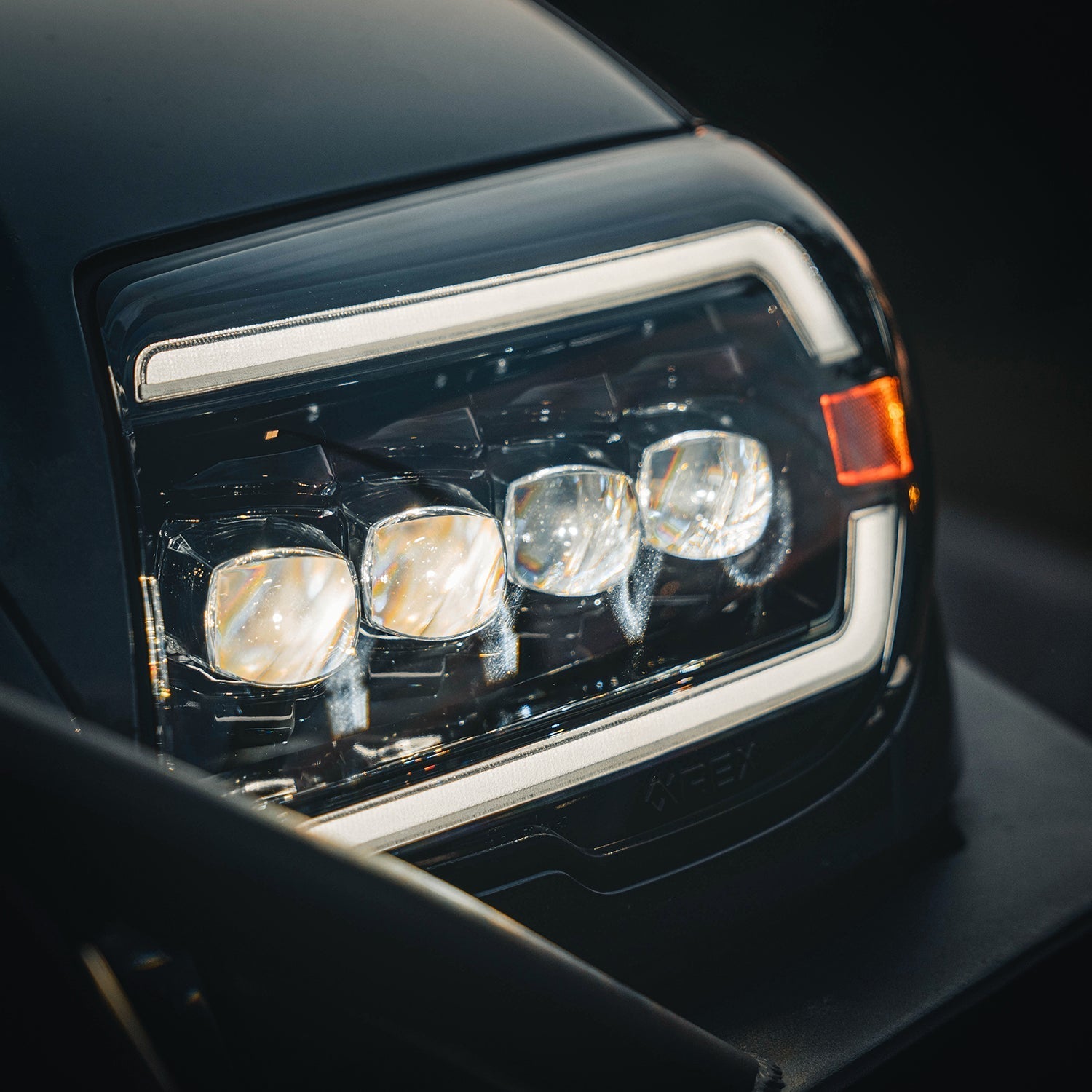 03-09 Toyota 4Runner NOVA-Series LED Projector Headlights Alpha-Black | AlphaRex