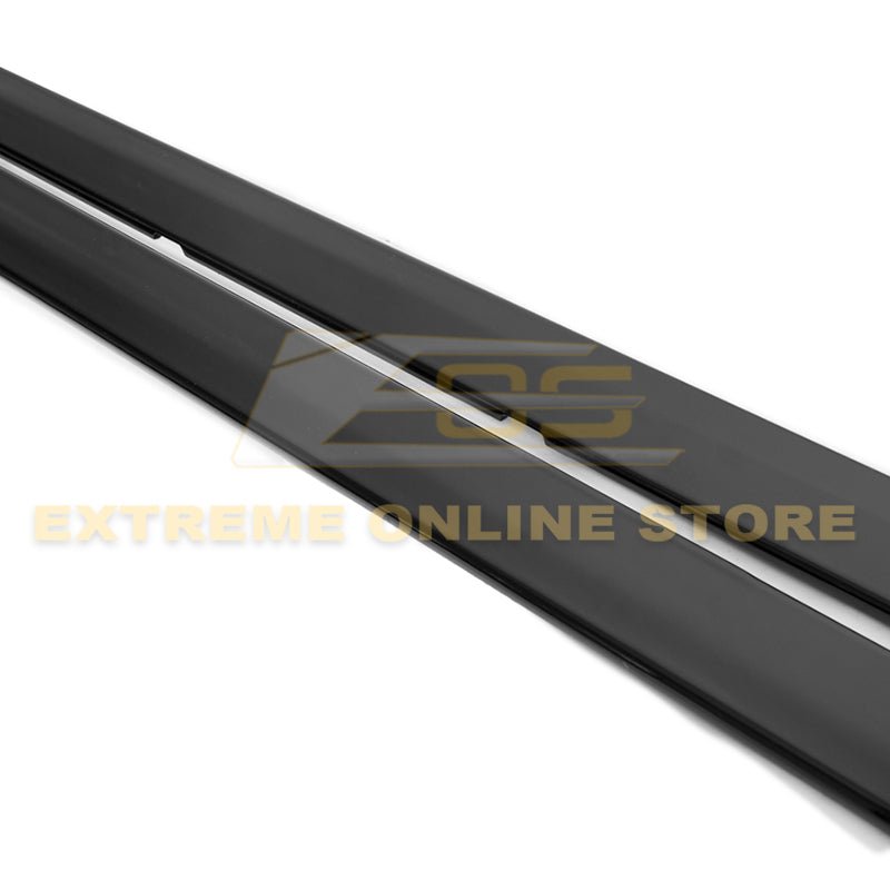 Cadillac CTS-V Sedan Wagon EOS Style Black Side Skirts 2009-2015