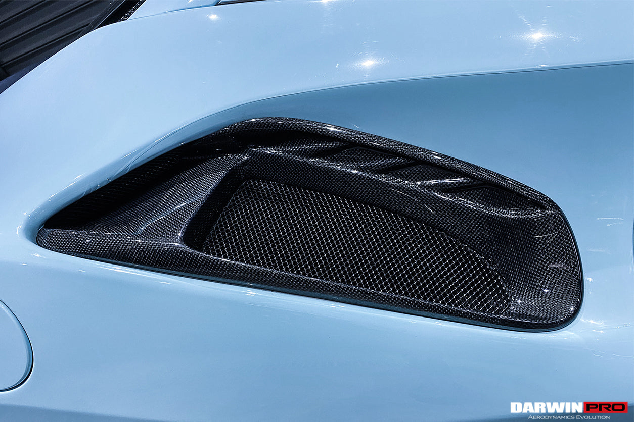 2015 - 2020 Ferrari 488 GTB & Spyder Pista Style Quarter Panel Side Scoops