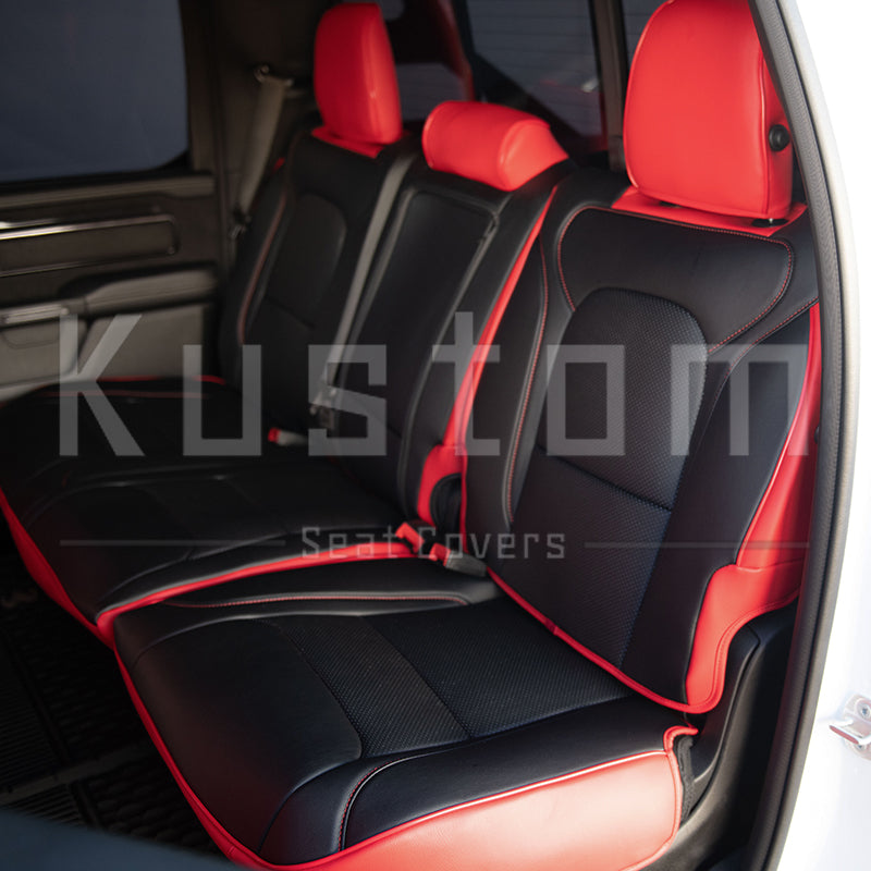 2019-up-ram-1500-premium-custom-leather-seat-coversCrew Cab W/ Standard Center Console