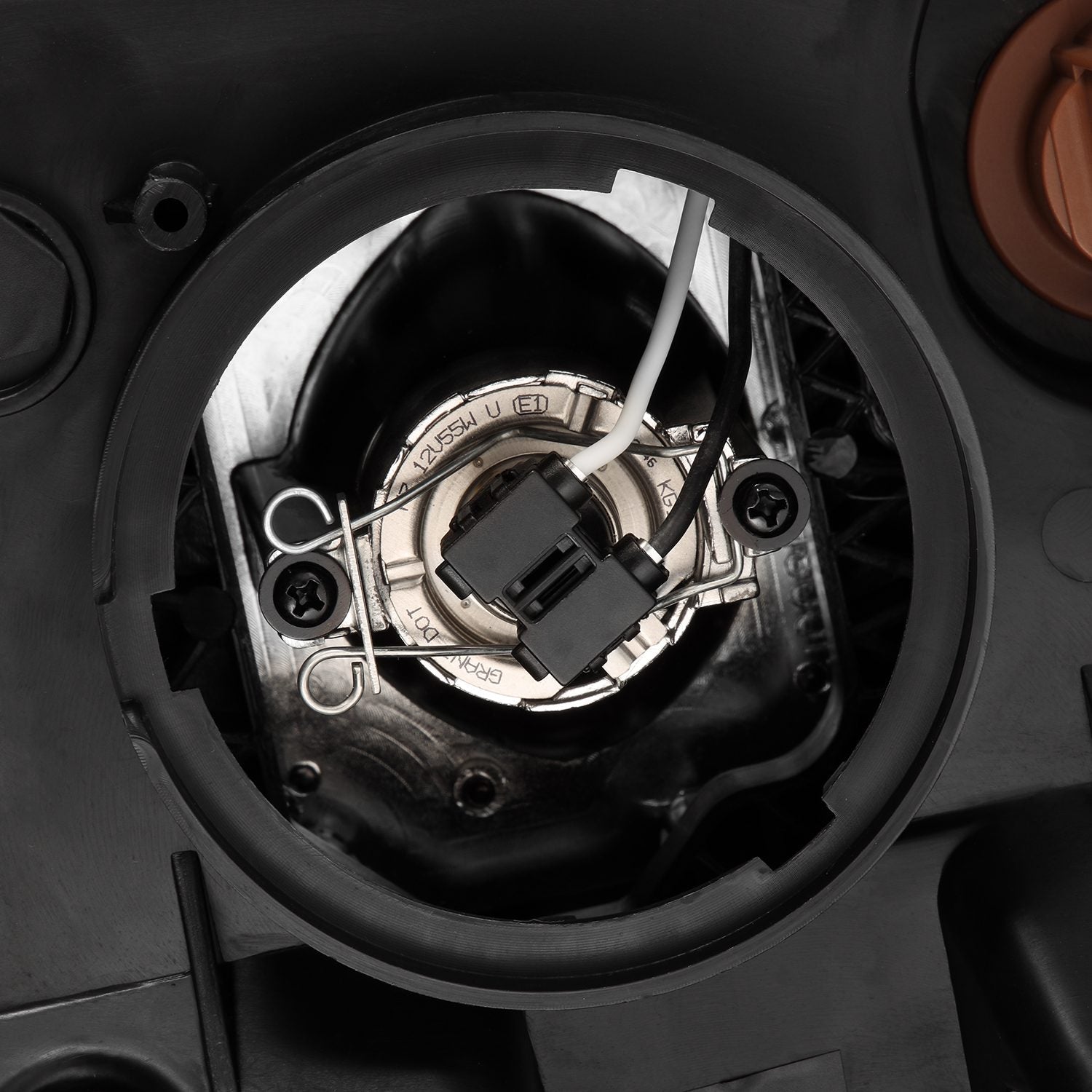 04-08 Ford F150 / 06-08 Lincoln Mark LT PRO-Series Halogen Projector Headlights Alpha-Black | AlphaRex