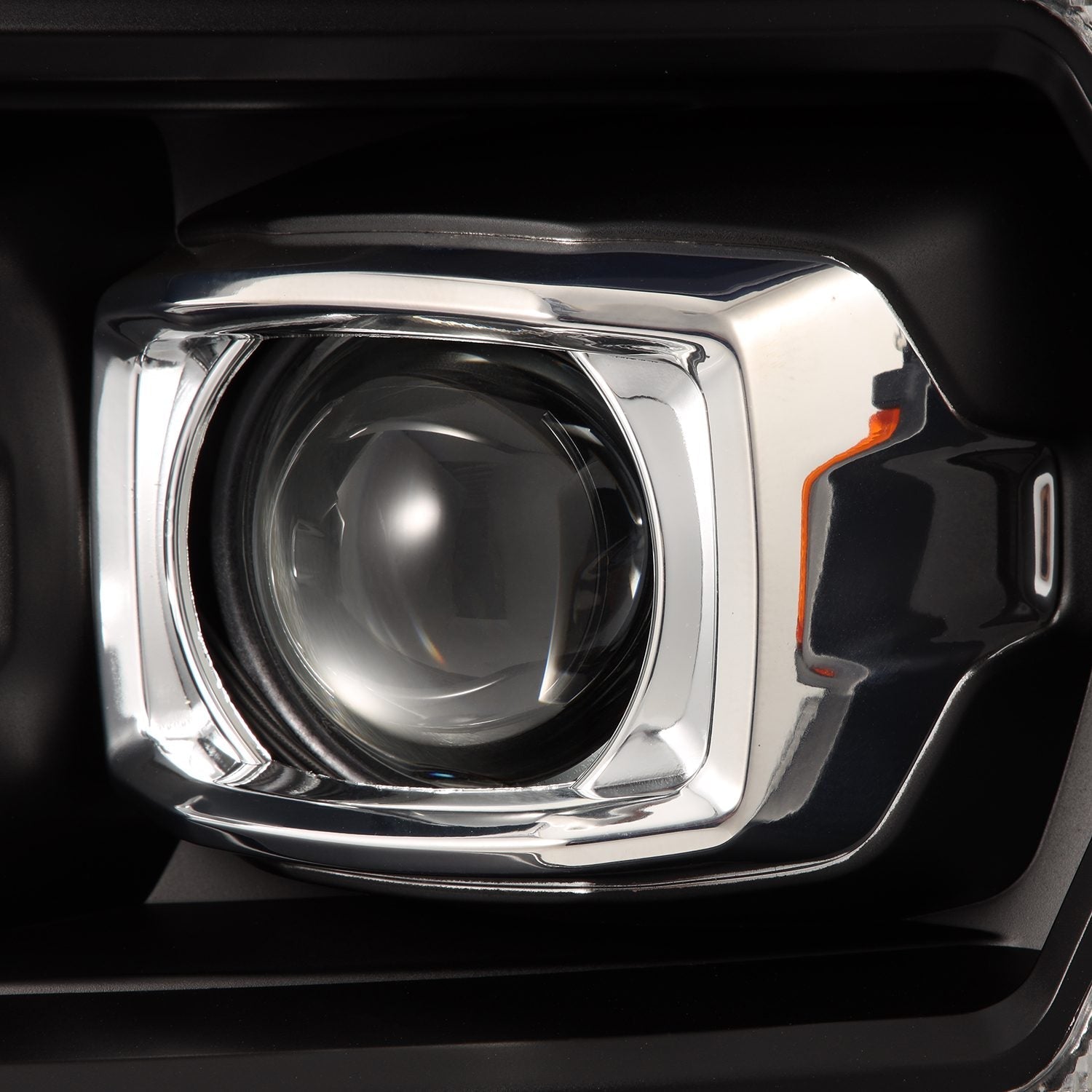 04-08 Ford F150 / 06-08 Lincoln Mark LT PRO-Series Halogen Projector Headlights Black | AlphaRex