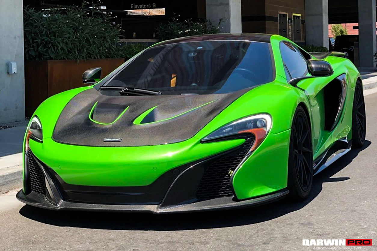 2014 - 2017 McLaren 650s Front Bumper Top Cover Replacement