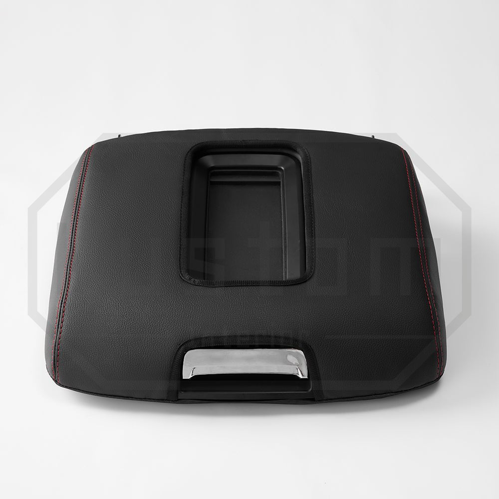 Chevrolet Silverado K2XX Leather Center Console Lid Armrest Cover 2014-2018