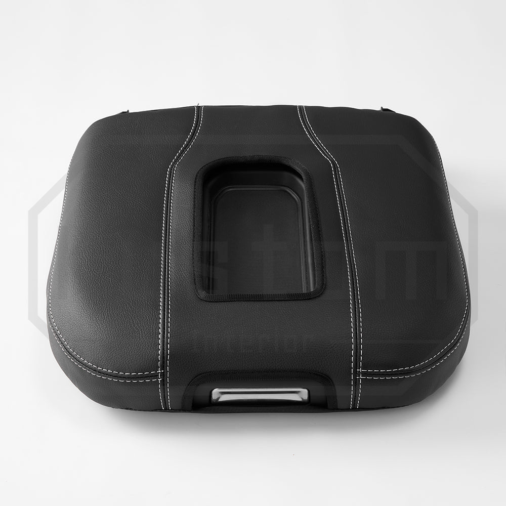 Chevrolet Silverado T1XX Leather Center Console Lid Armrest Cover 2019-2026