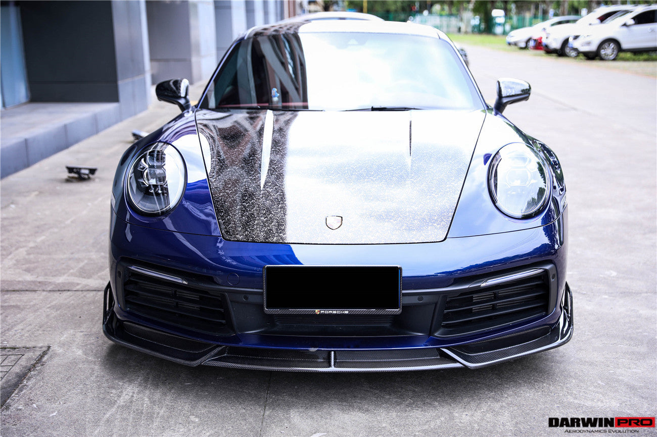 2019 - 2023 Porsche 911 992 Carrera S & 4 & 4S & Targa & Cabriolet BKSS Style Front Lip
