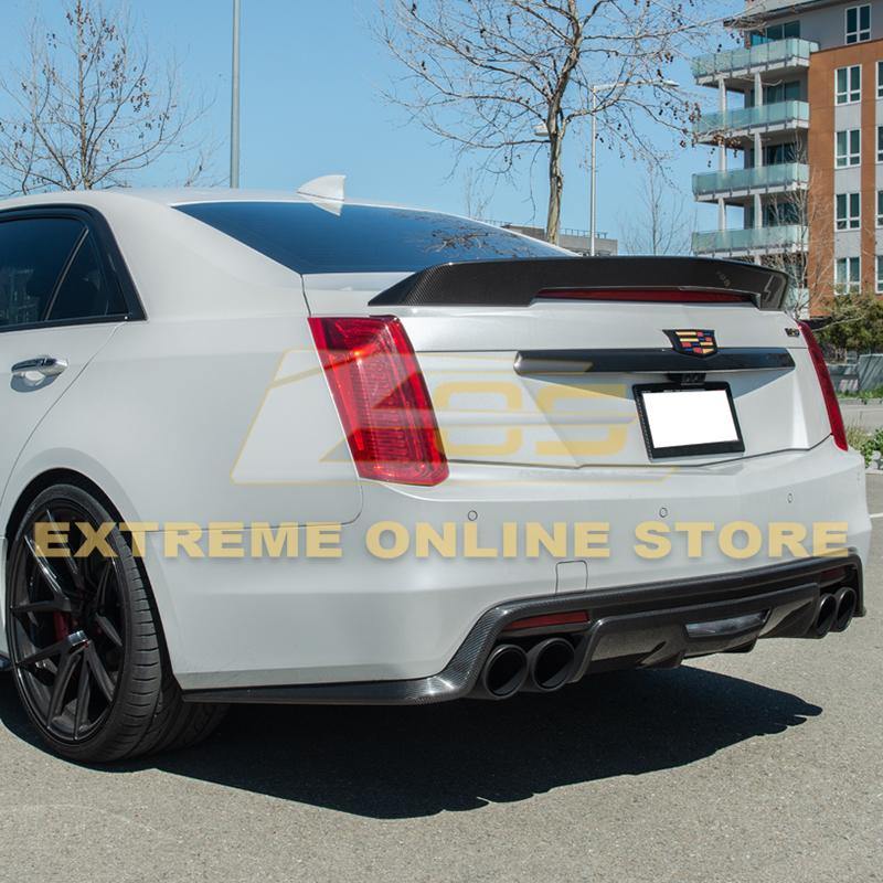 2016-19 Cadillac CTS-V Carbon Fiber Aerodynamic Full Body Kit - Extreme Online Store