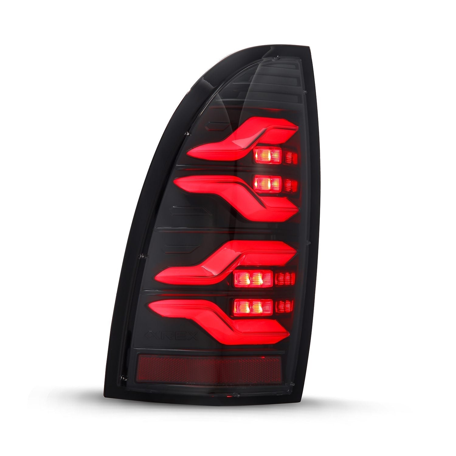 05-15 Toyota Tacoma LUXX-Series LED Tail Lights Alpha-Black | AlphaRex