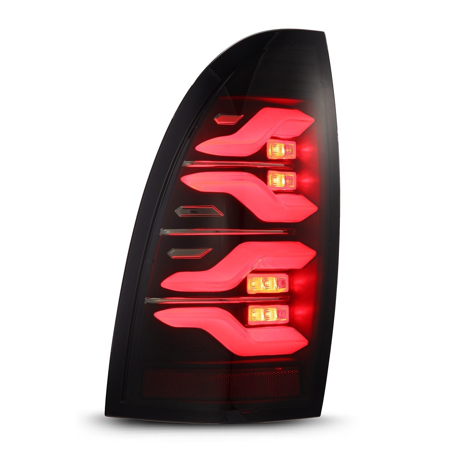 05-15 Toyota Tacoma LUXX-Series LED Tail Lights Black | AlphaRex