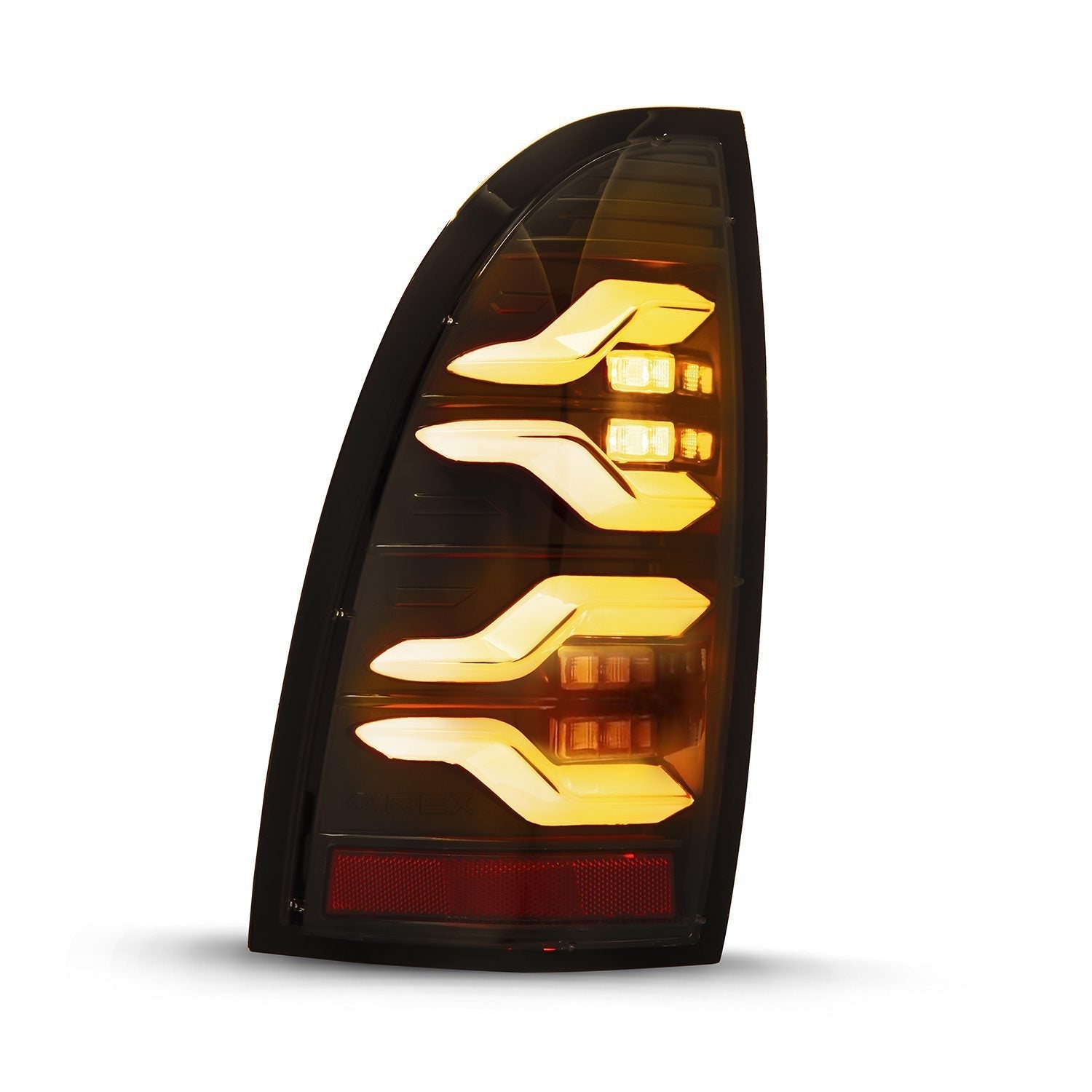 05-15 Toyota Tacoma LUXX-Series LED Tail Lights Black | AlphaRex