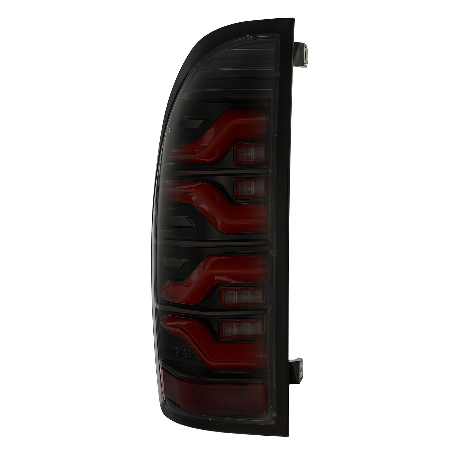05-15 Toyota Tacoma LUXX-Series LED Tail Lights Black-Red | AlphaRex