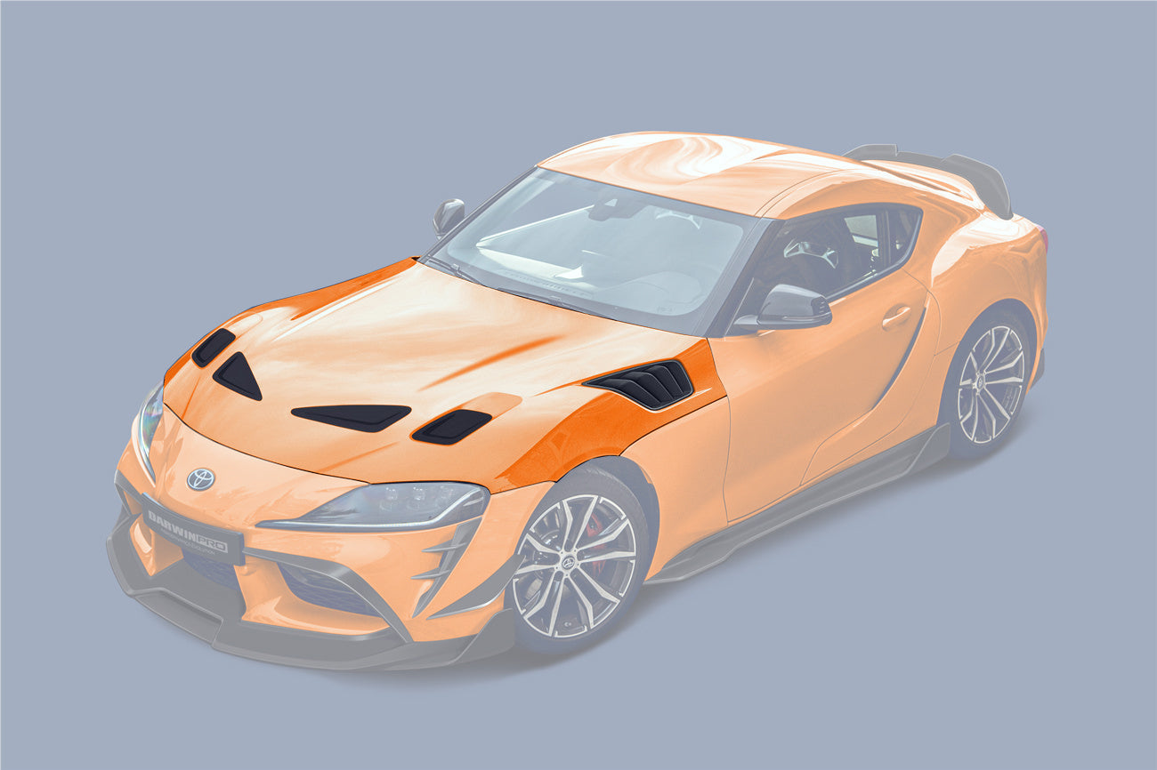 2019 - 2025 Toyota GR Supra (J29/DB) A90 A91 BKSS Style Carbon Fiber Hood