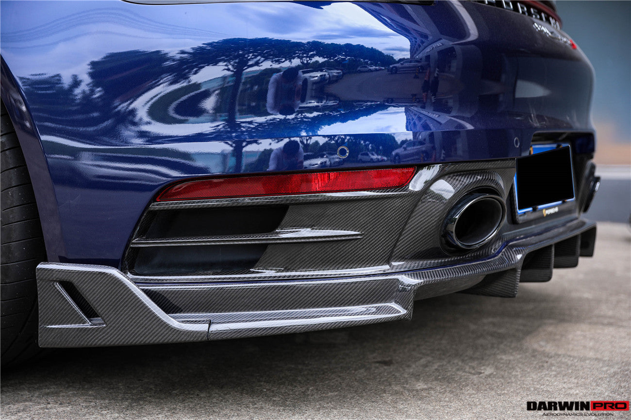 2019 - 2023 Porsche 911 992 Carrera S & 4 & 4S & Targa & Cabriolet BKSS Style Rear Lip