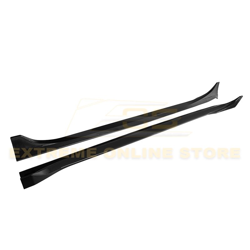 Tesla Model 3 EOS Style Gloss Black Side Skirts 2017-2023