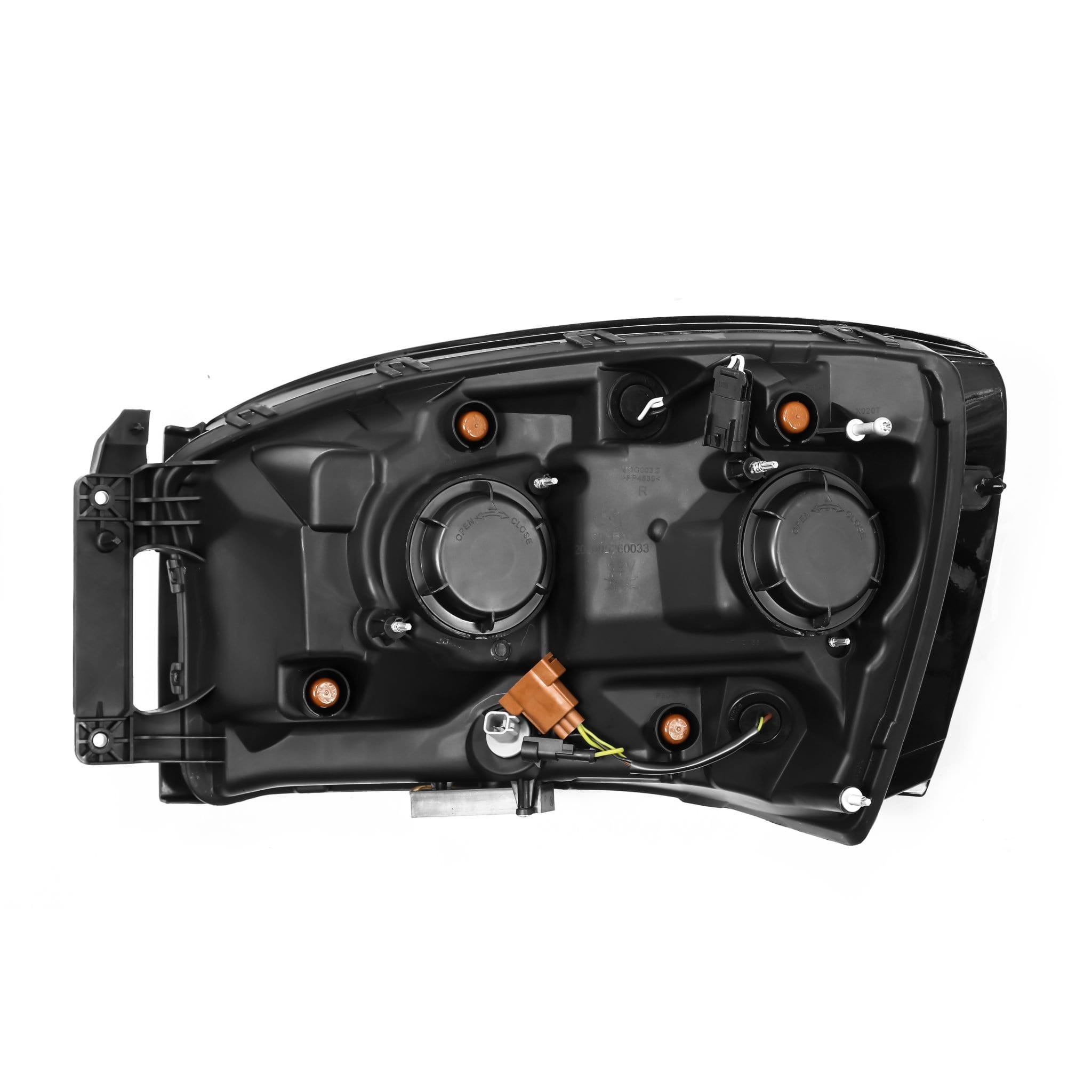 06-08 Dodge Ram NOVA-Series LED Projector Headlights Alpha-Black | AlphaRex