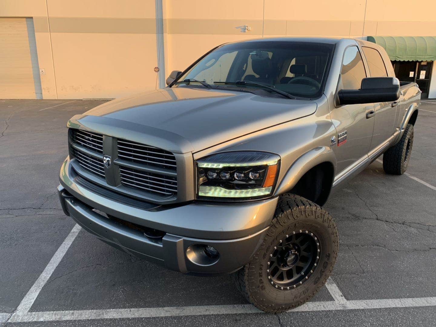 06-08 Dodge Ram NOVA-Series LED Projector Headlights Black | AlphaRex