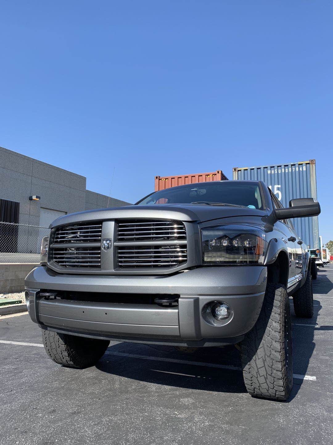 06-08 Dodge Ram NOVA-Series LED Projector Headlights Black | AlphaRex