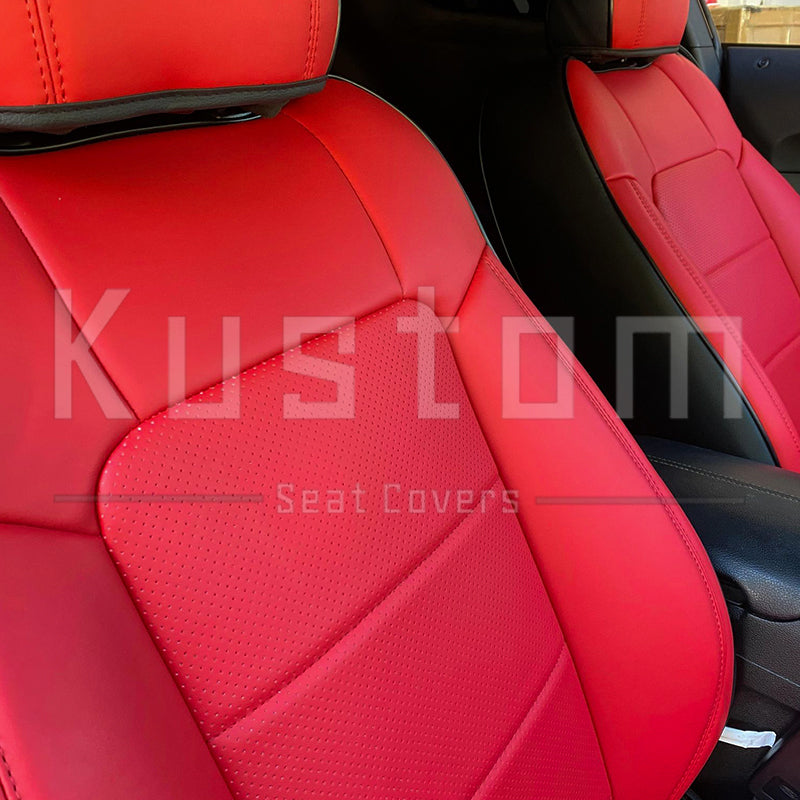 2015-23 Ford Mustang S550 Coupe Genuine Leather Seat Covers
