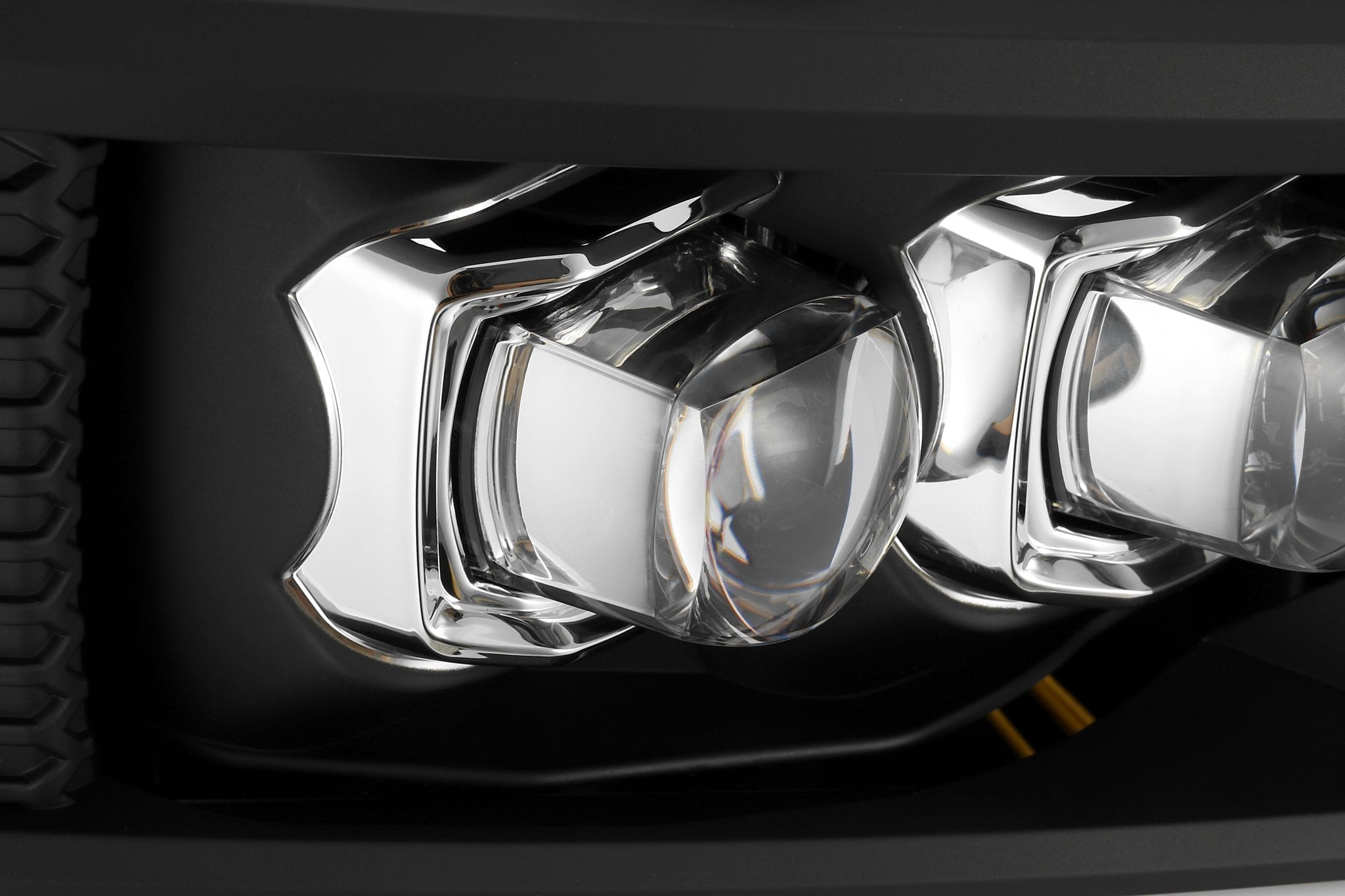 07-13 Chevrolet Silverado NOVA-Series LED Projector Headlights Black | AlphaRex