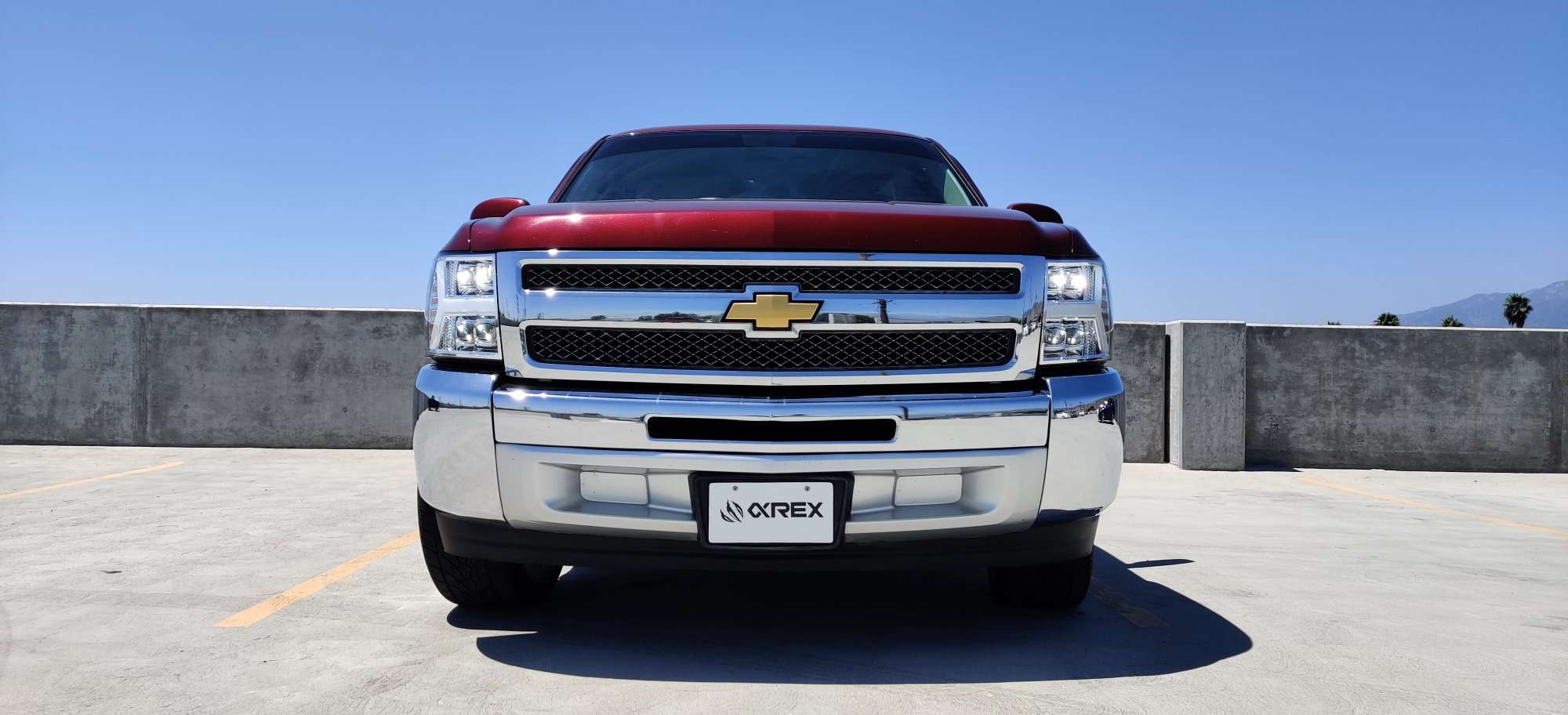 07-13 Chevrolet Silverado NOVA-Series LED Projector Headlights Chrome | AlphaRex