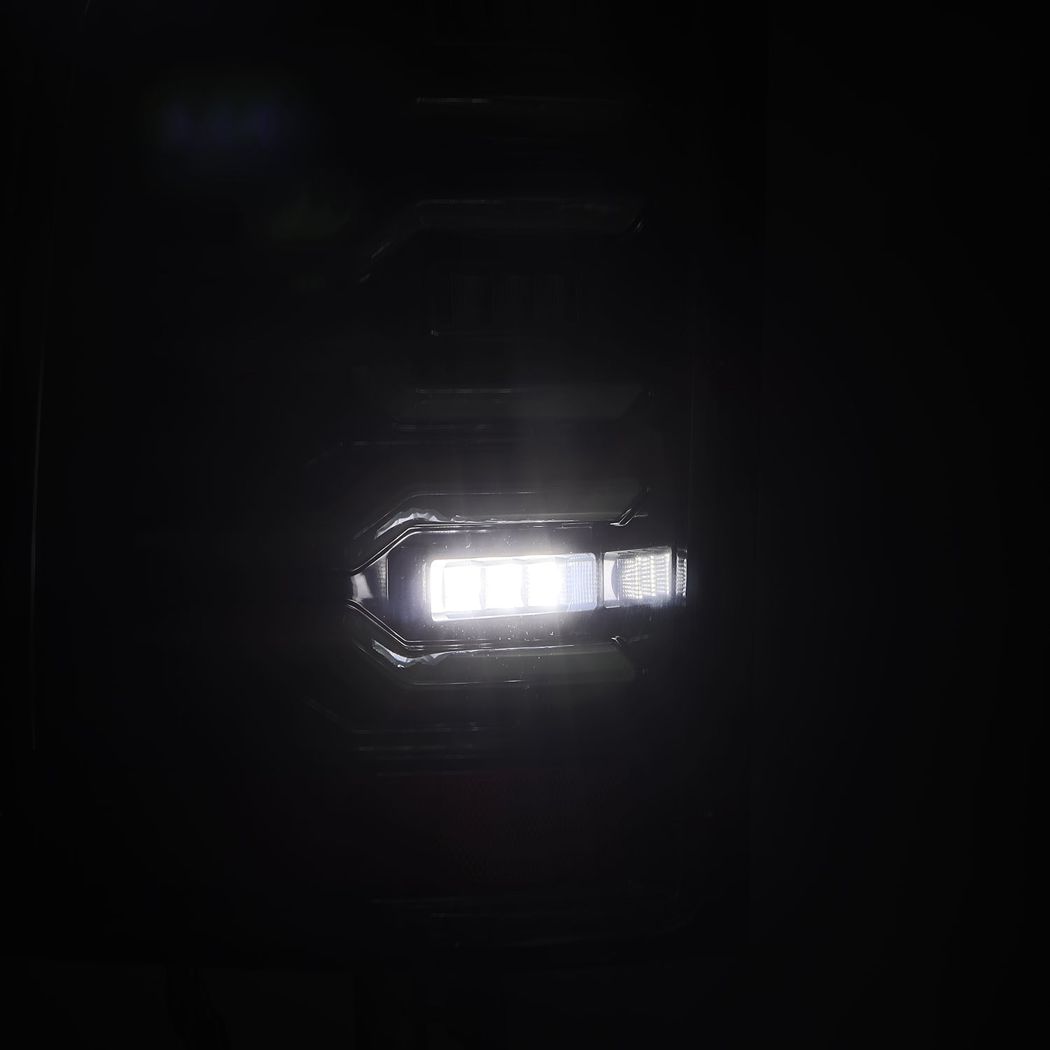 07-13 Chevy Silverado LUXX-Series LED Tail Lights Alpha-Black | AlphaRex