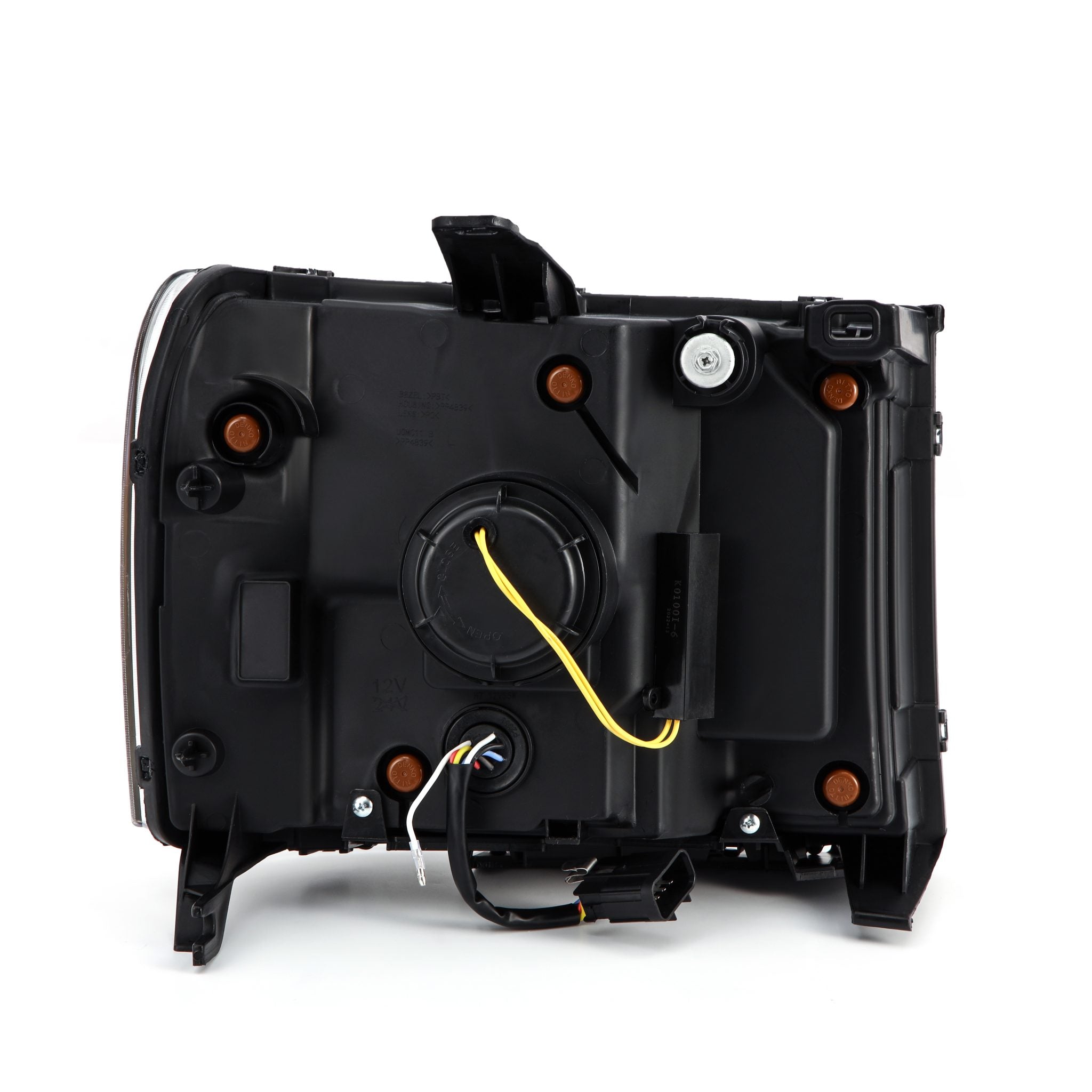 07-13 GMC Sierra NOVA-Series LED Projector Headlights Chrome | AlphaRex