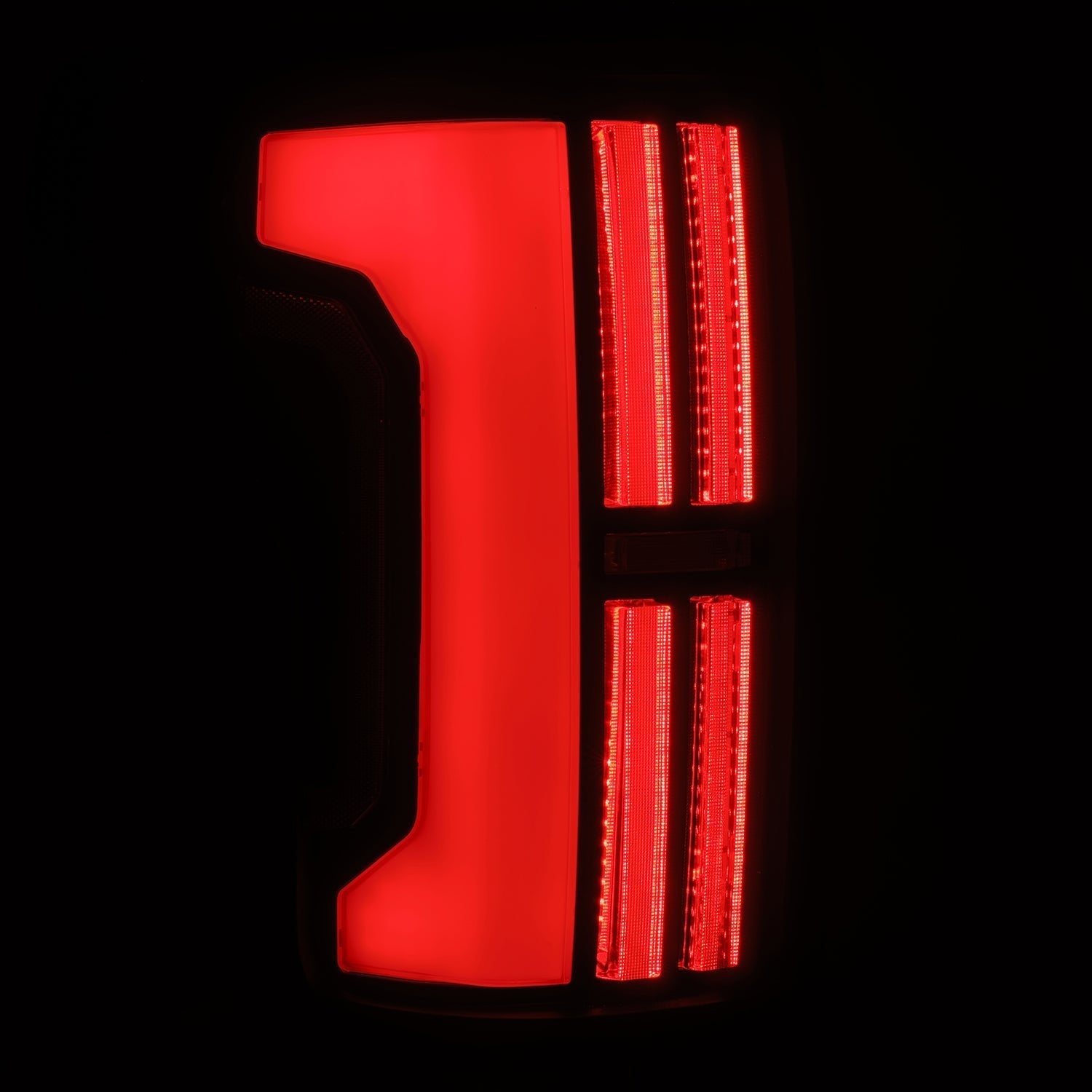 07-13 Toyota Tundra NOVA-Series Prismatic LED Tail Lights Alpha-Black | AlphaRex