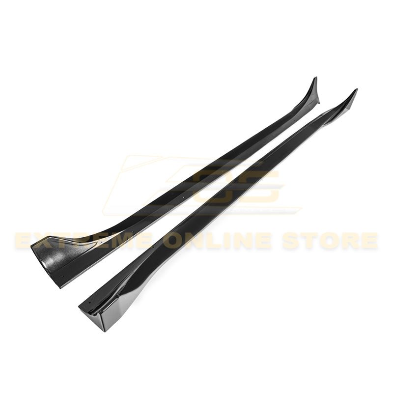 Tesla Model 3 EOS Style Gloss Black Side Skirts 2017-2023