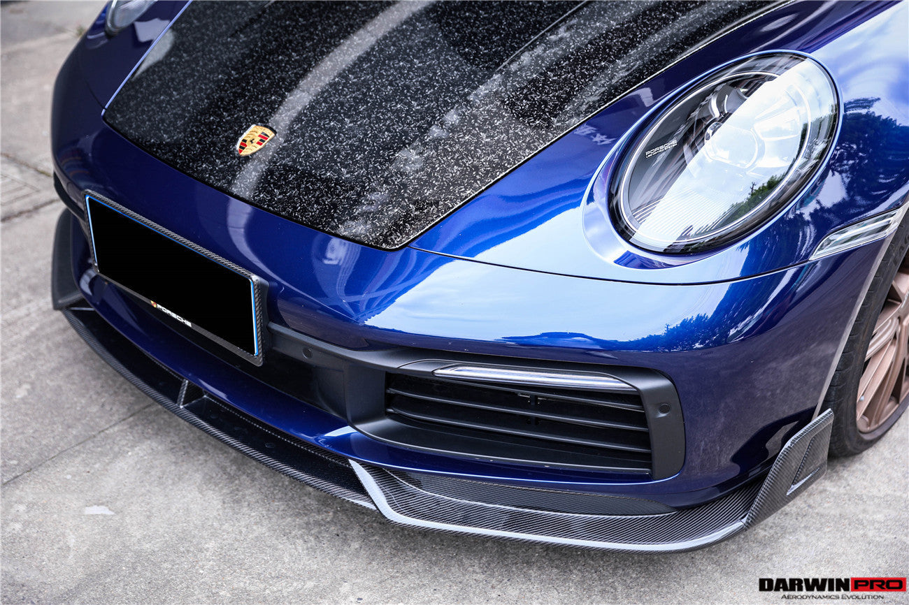 2019 - 2023 Porsche 911 992 Carrera S & 4 & 4S & Targa & Cabriolet BKSS Style Front Lip