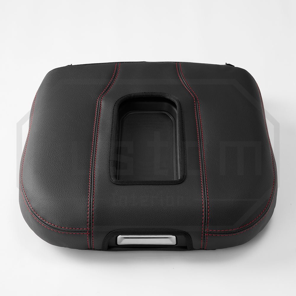 Chevrolet Silverado T1XX Leather Center Console Lid Armrest Cover 2019-2026