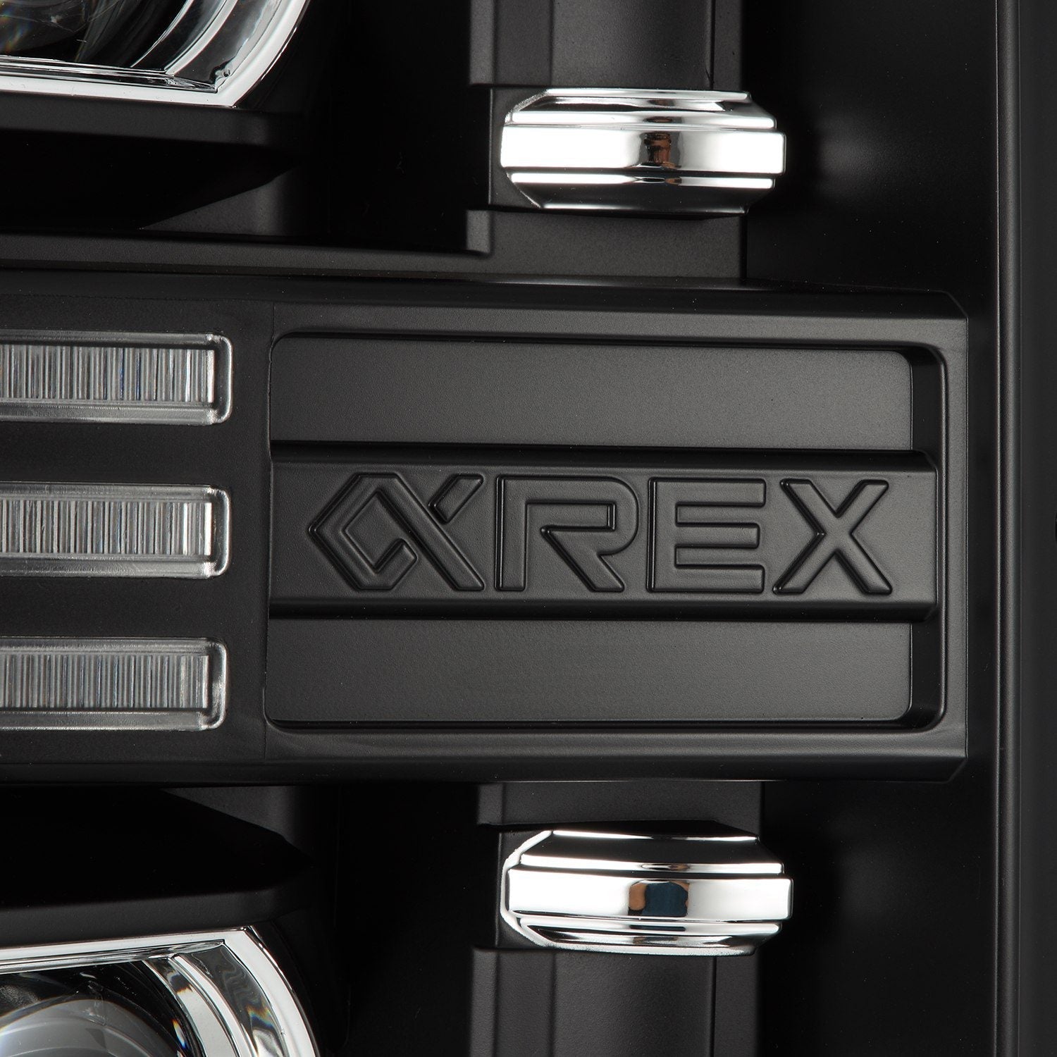 08-10 Ford Super Duty/Excursion PRO-Series Halogen Projector Headlights Black | AlphaRex