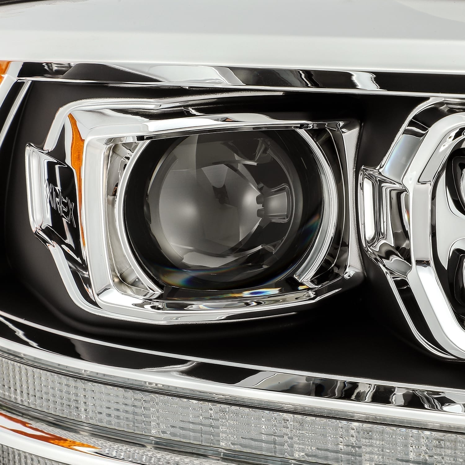 09-18 Ram Truck LUXX-Series (5th Gen 2500 Style) LED Projector Headlights Black | AlphaRex