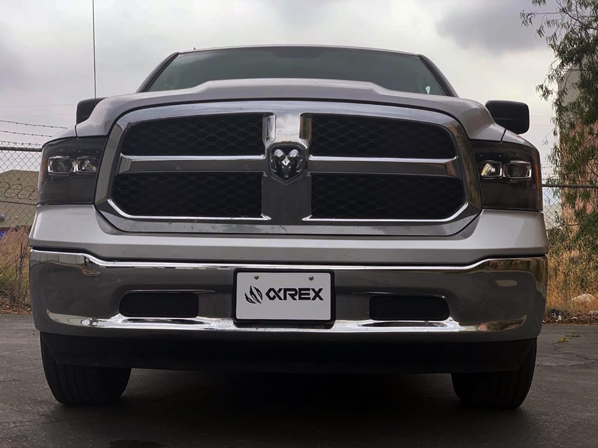 09-18 Ram Truck LUXX-Series LED Projector Headlights Alpha-Black | AlphaRex