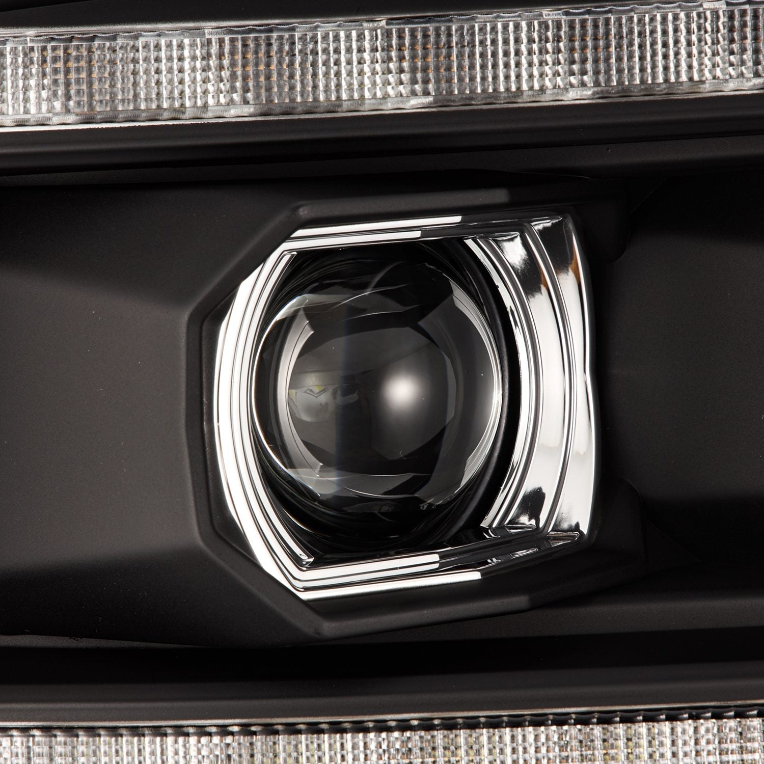 09-18 Ram Truck (MK II 5th Gen 2500 Style) LUXX-Series LED Projector Headlights Black | AlphaRex