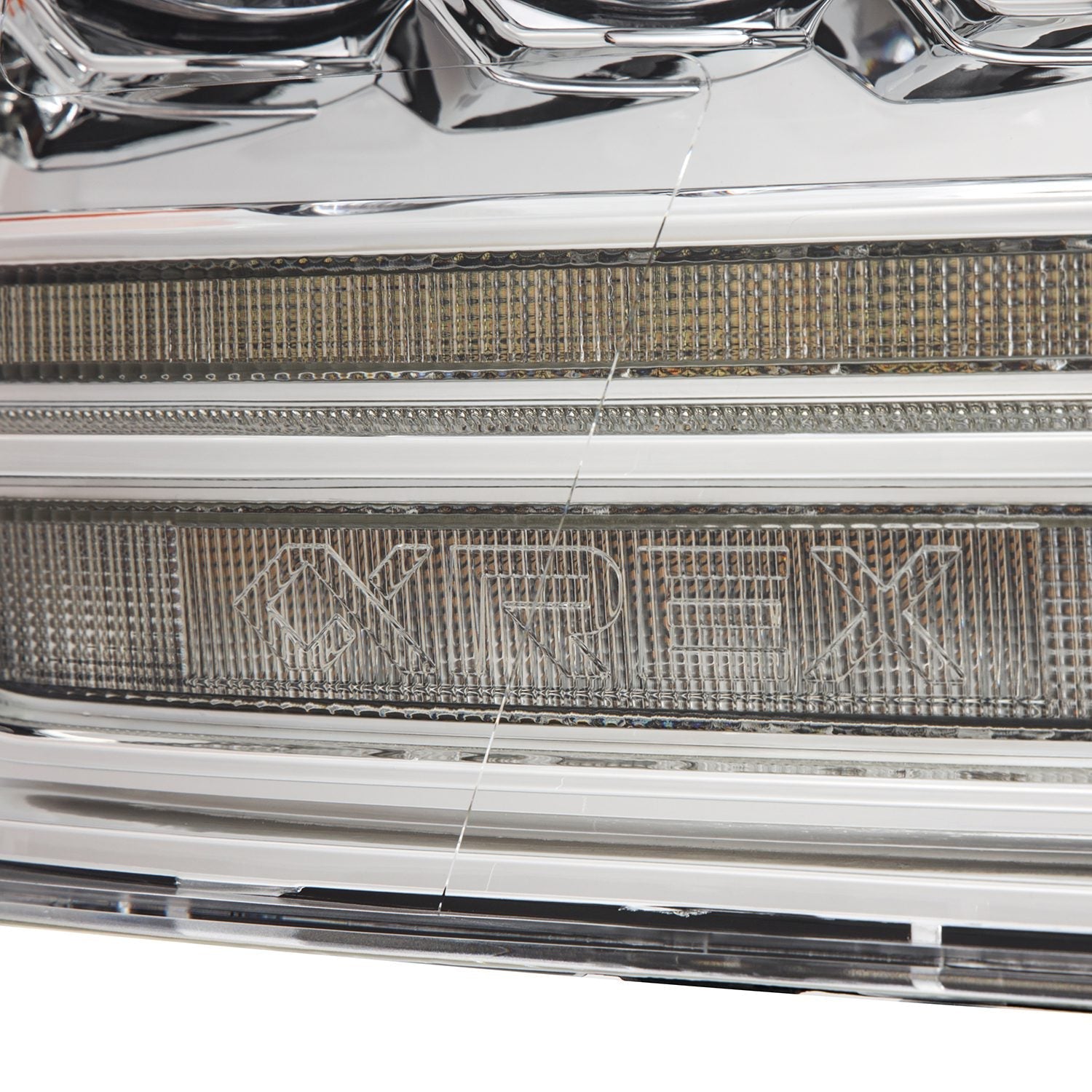 09-18 Ram Truck (MK II 5th Gen 2500 Style) NOVA-Series LED Projector Headlights Chrome | AlphaRex