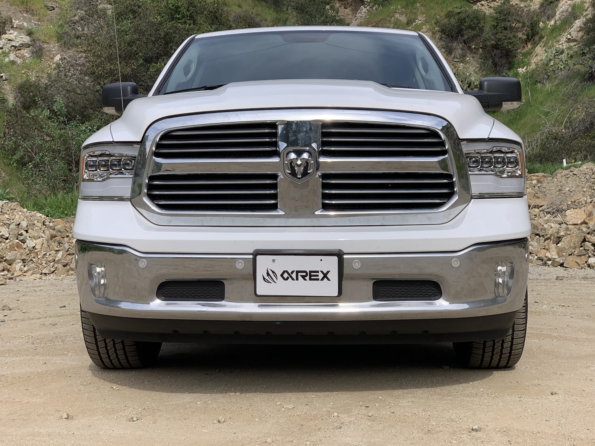 09-18 Ram Truck NOVA-Series LED Projector Headlights Chrome | AlphaRex