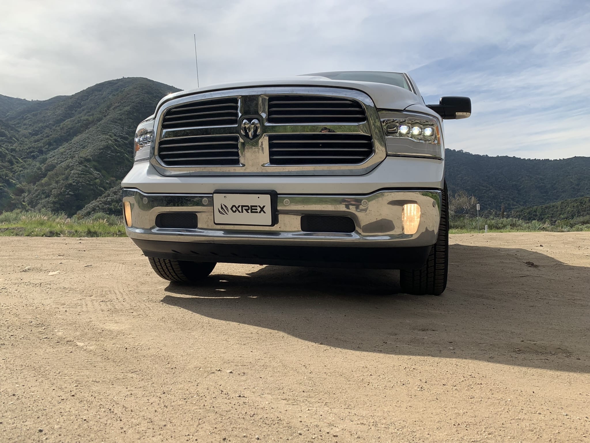 09-18 Ram Truck NOVA-Series LED Projector Headlights Chrome | AlphaRex