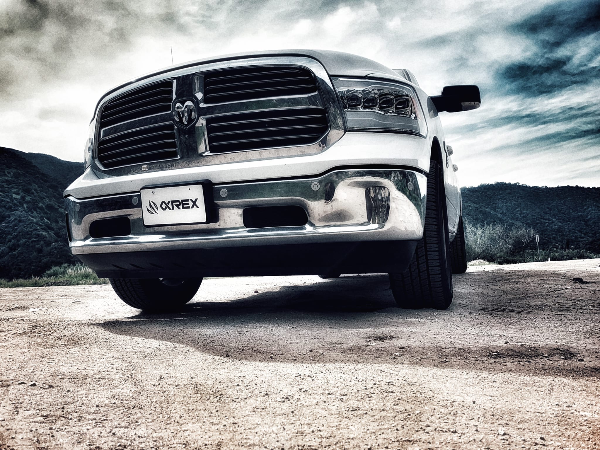 09-18 Ram Truck NOVA-Series LED Projector Headlights Chrome | AlphaRex