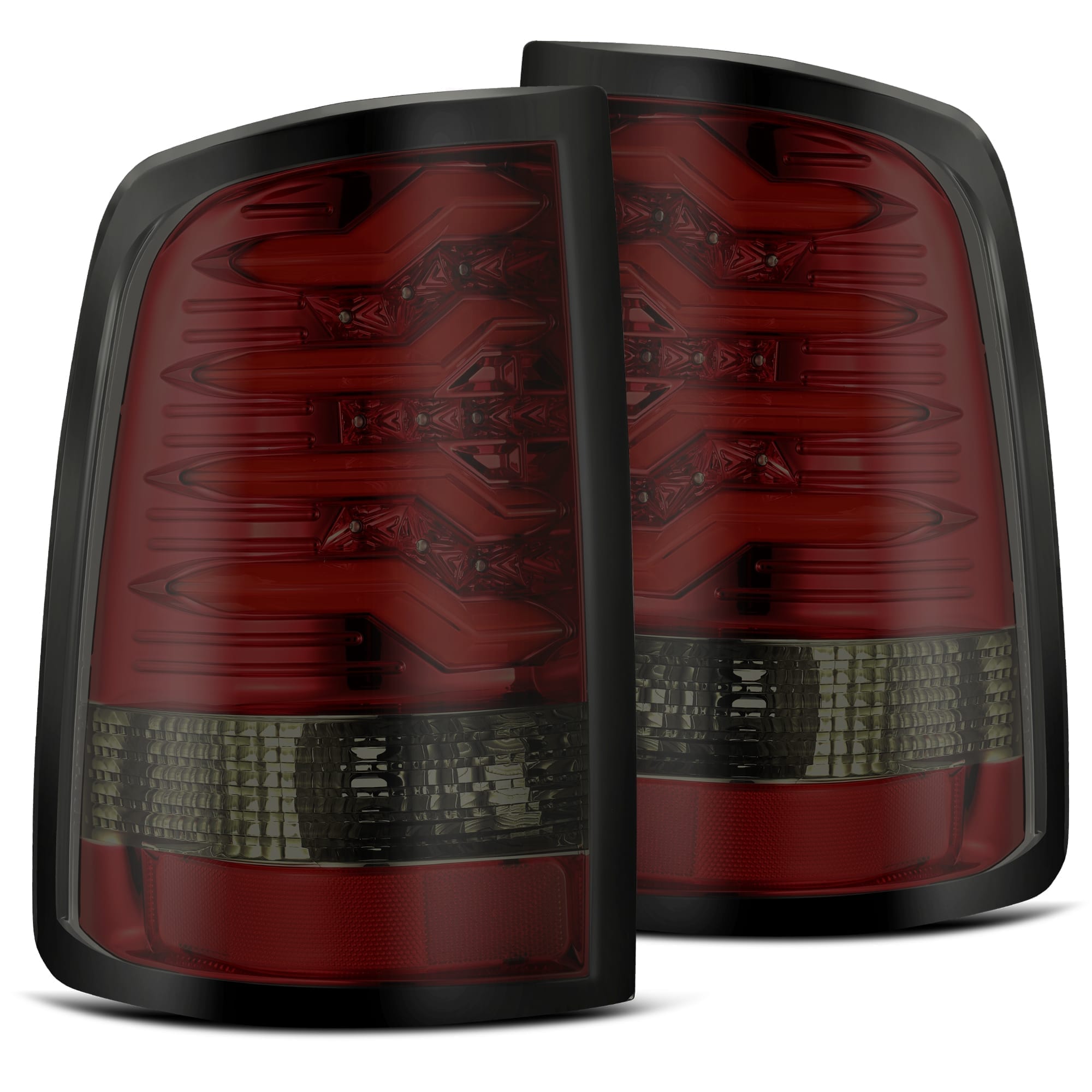 09-18 Ram Truck PRO-Series LED Tail Lights Red Smoke | AlphaRex
