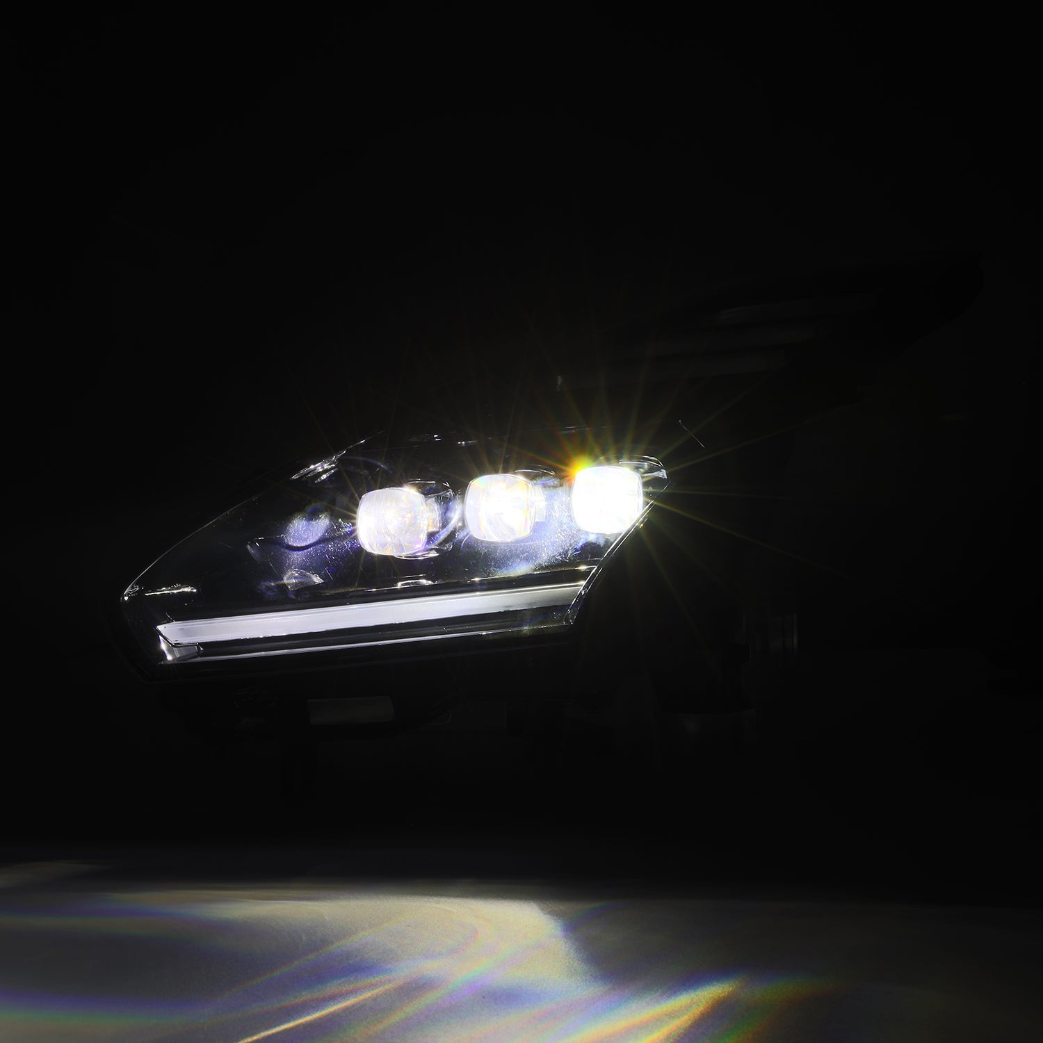 09-25 Nissan GT-R NOVA-Series LED Projector Headlights Alpha-Black | AlphaRex
