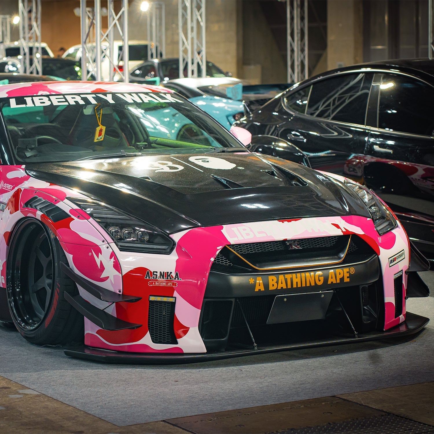 09-25 Nissan GT-R NOVA-Series LED Projector Headlights Alpha-Black | AlphaRex