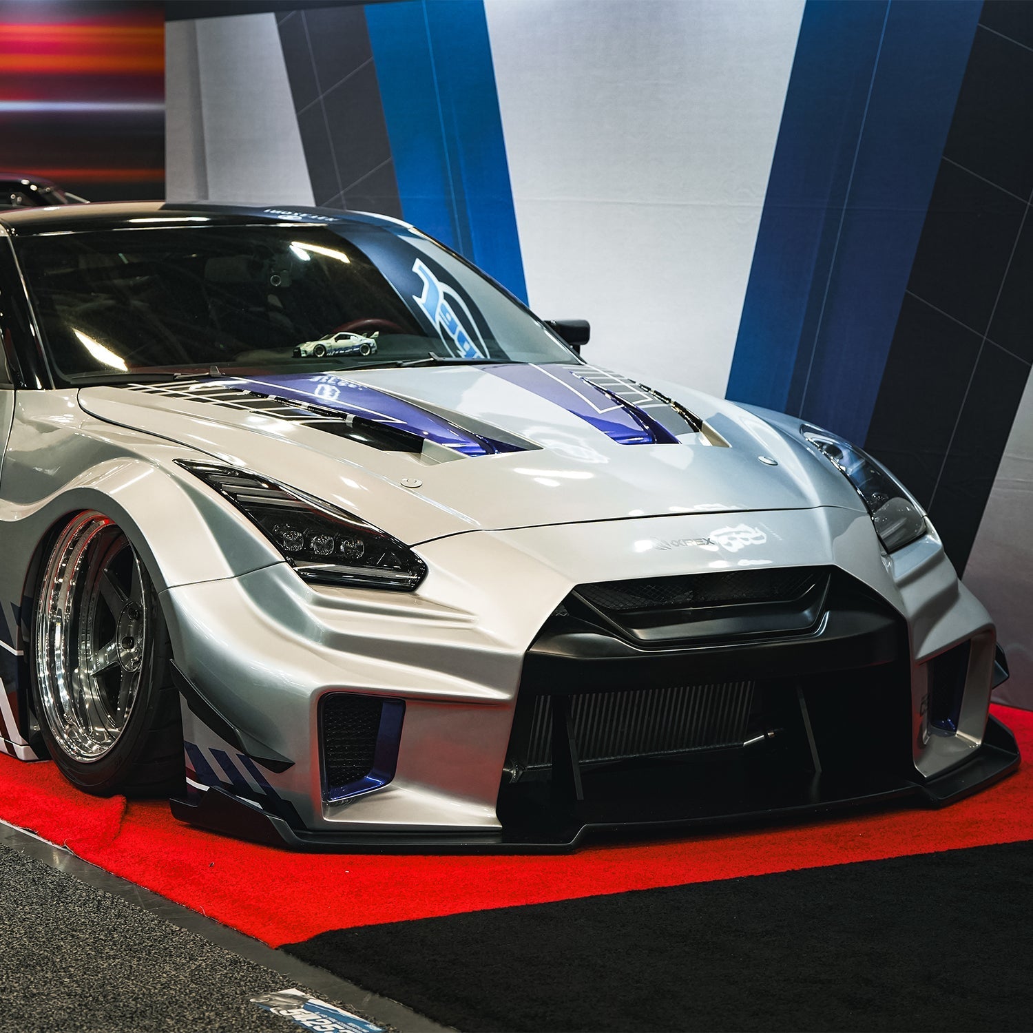 09-25 Nissan GT-R NOVA-Series LED Projector Headlights Black | AlphaRex