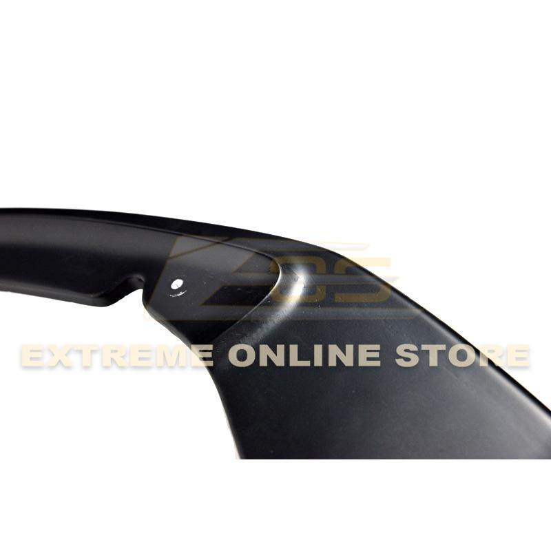 13-14 Ford Focus ST Carbon Fiber / Primer Black Front Splitter Lip - Extreme Online Store