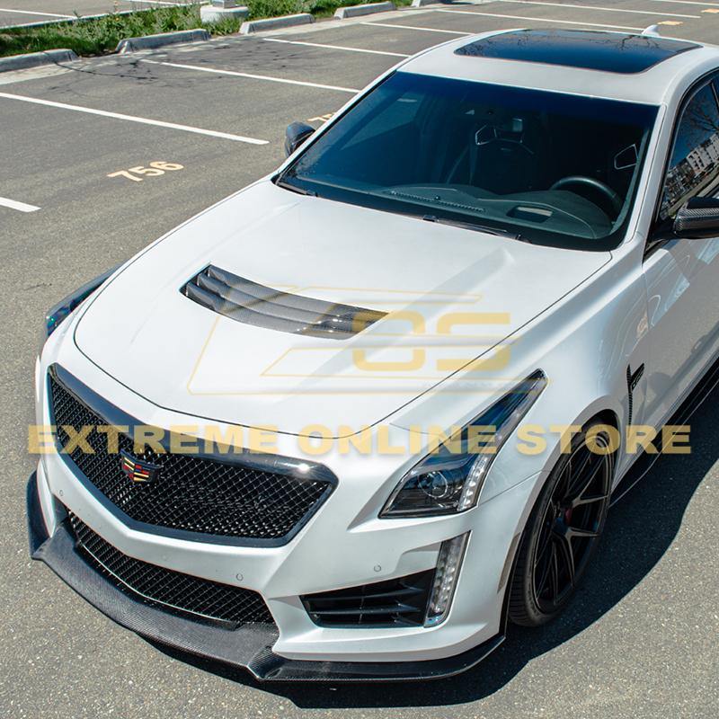 2016-19 Cadillac CTS-V Carbon Fiber Aerodynamic Full Body Kit - Extreme Online Store