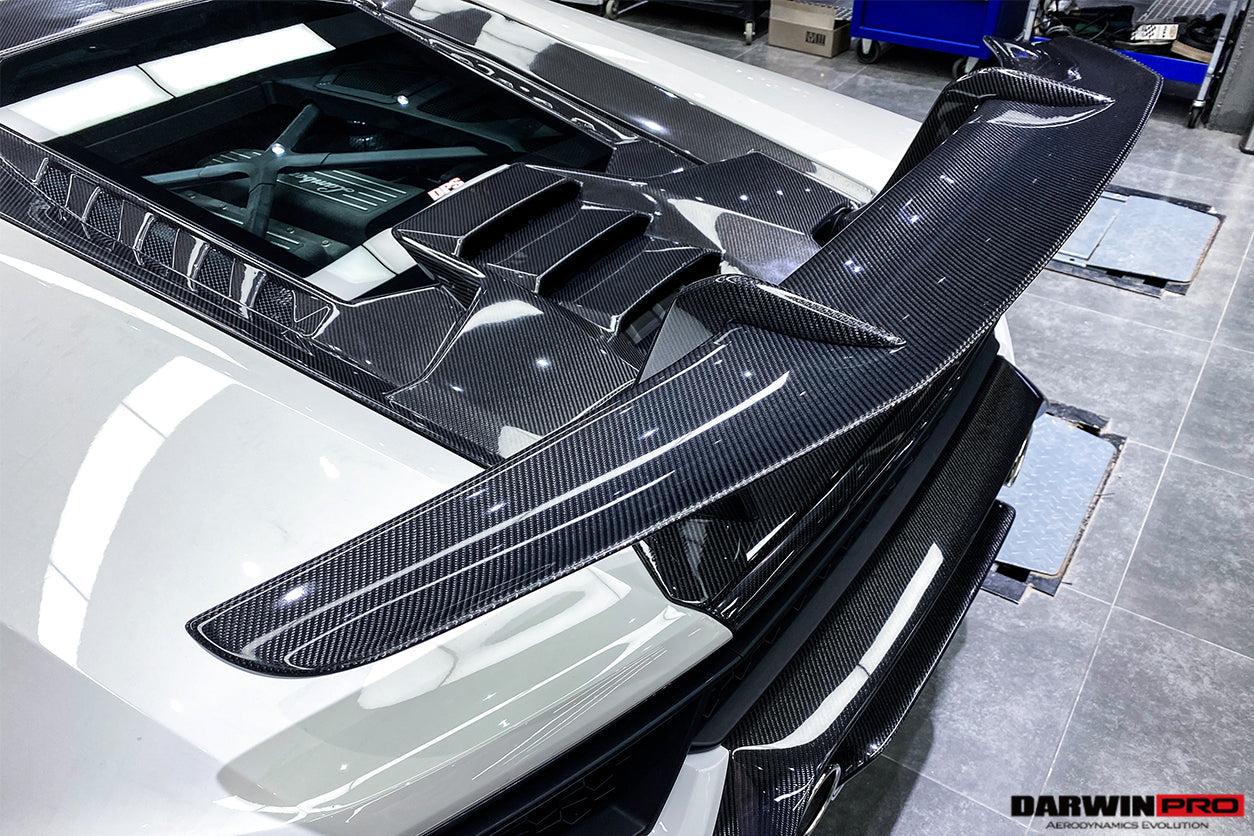 2015 - 2019 Lamborghini Huracan LP610 & LP580 Performante Style Partial Carbon Fiber Aero - Full Kit