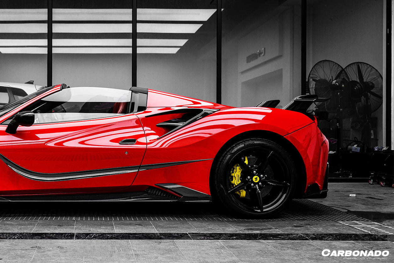 2015 - 2020 Ferrari 488 GTB/Spyder MSY Style Side Skirts