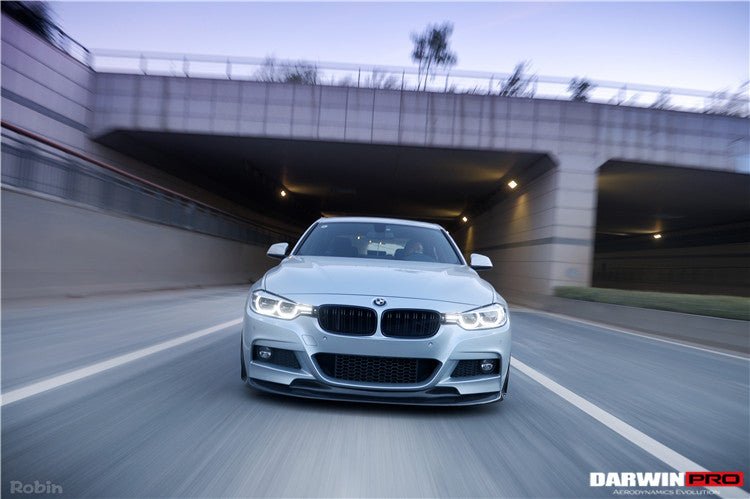 2013-2019 BMW 3 Series F30 F35 M-Tech GV Style Carbon Fiber Front Lip
