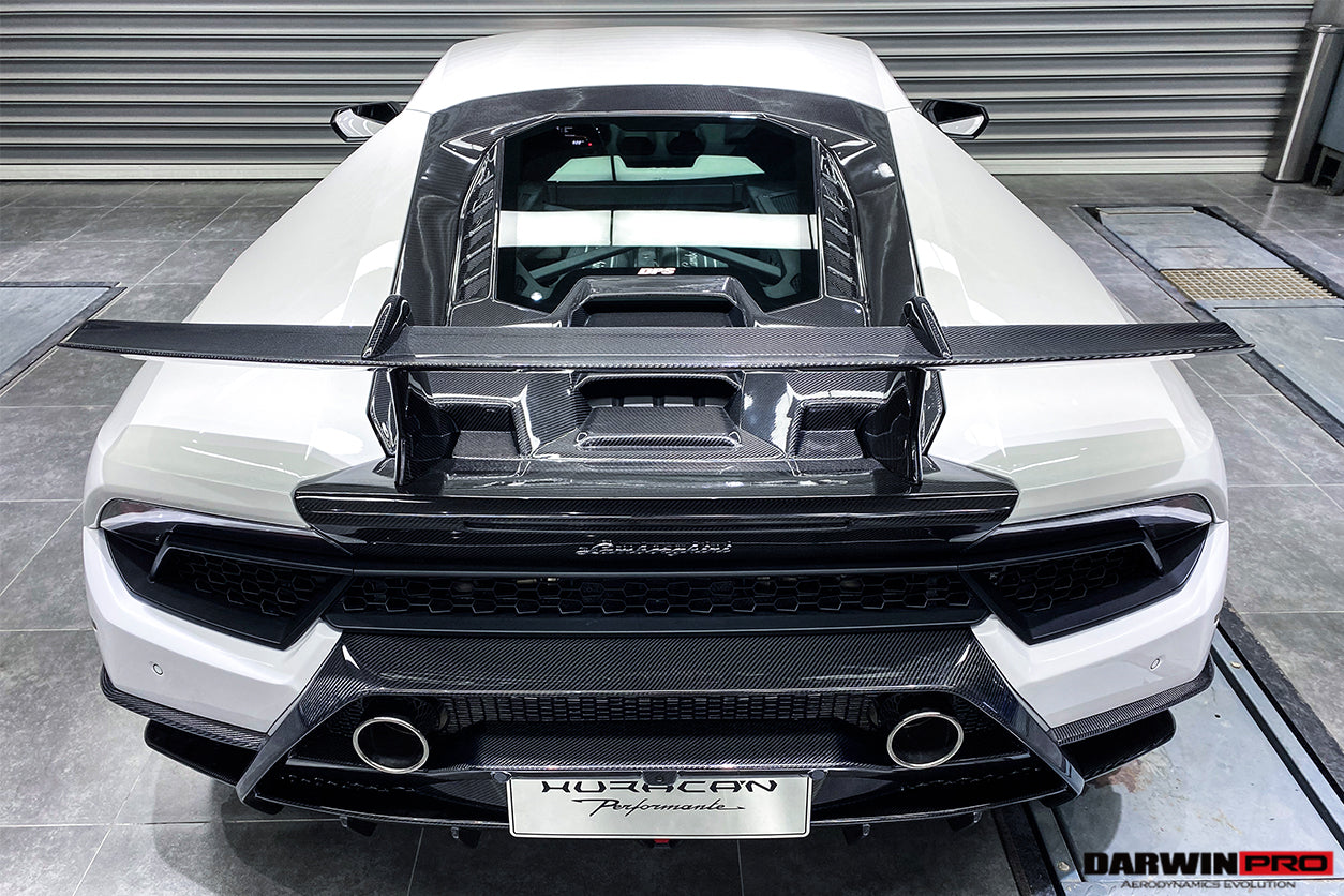 2015 - 2019 Lamborghini Huracan LP610 & LP580 Performante Style Partial Carbon Fiber Aero - Full Kit