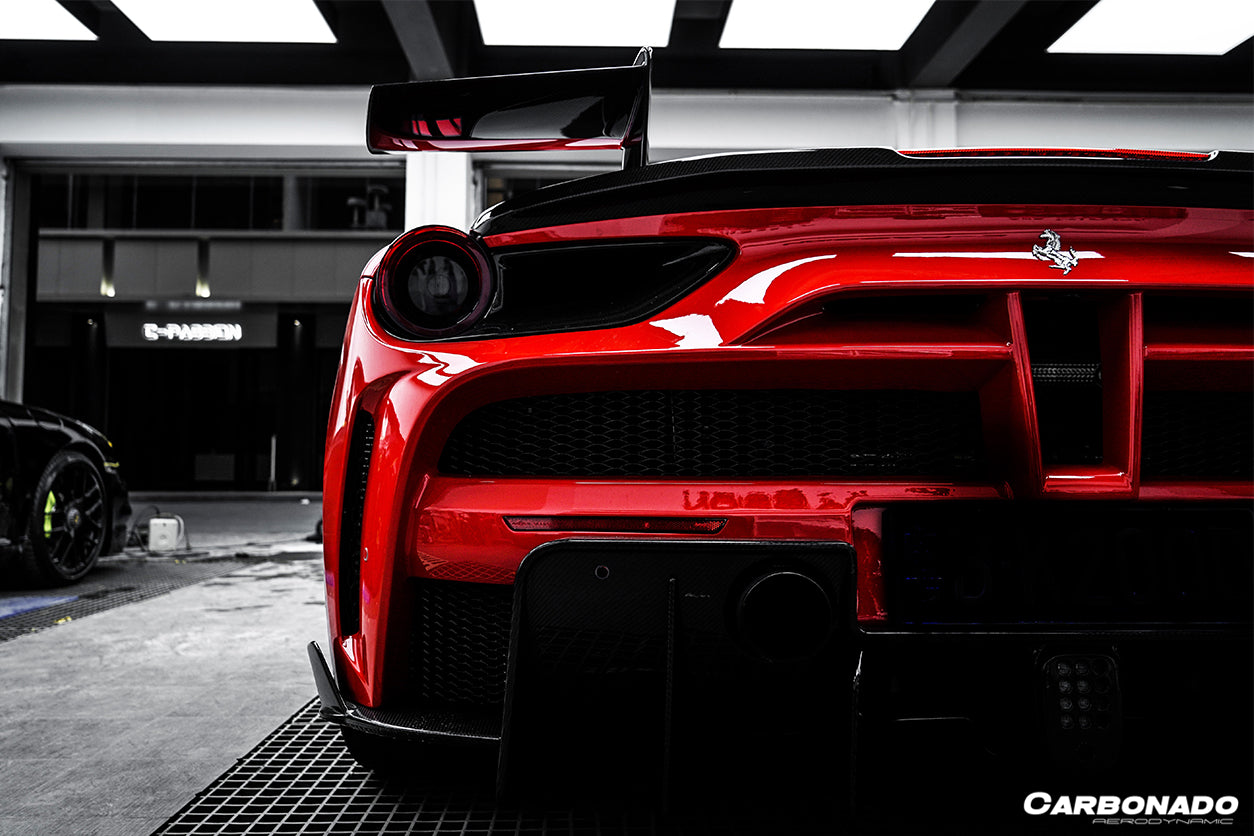 2015 - 2020 Ferrari 488 GTB/Spyder MSY Style Rear Bumper