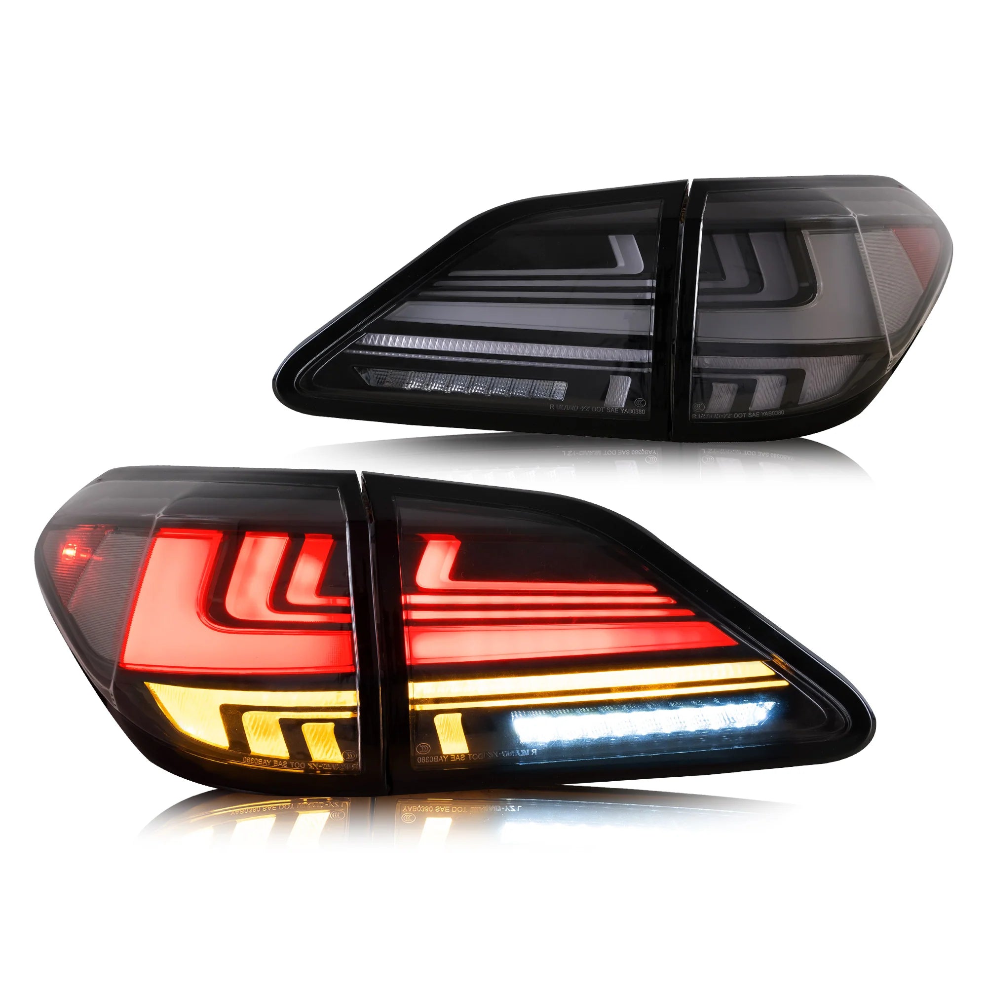 Lexus RX 350 450h 270 LED Taillights 2010 - 2015